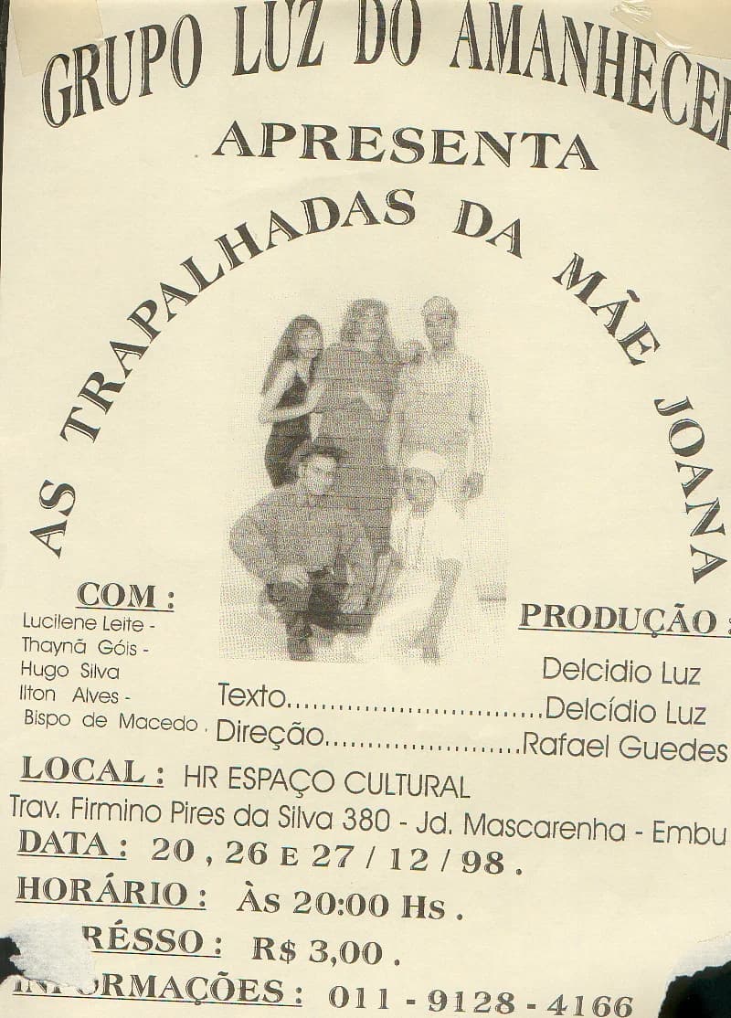 Registro histórico do HR Espaço Cultural